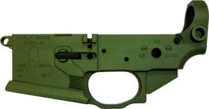Franklin Armory Libertas stripped billet lower OD Green machined 7075-T6