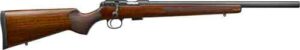 CZ 457 Varmint rifle in Turkish walnut with detachable 5‑round magazine