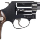 Smith & Wesson Model 36 Classic blued revolver, 1.88-inch barrel, checkered wood grip
