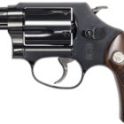 Smith & Wesson Model 36 Classic blued revolver, 1.88-inch barrel, checkered wood grip