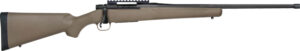 Mossberg Patriot Predator 22-250 Rem 22-inch threaded fluted barrel FDE synthetic stock