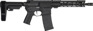 CMMG Banshee Mk4 5.56 NATO 10.5in with RipBrace and M-LOK handguard in Armor Black