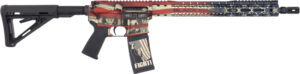 Black Rain Ordnance SPEC15 Trump American Flag modern sporting rifle side view
