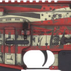 Black Rain Ordnance SPEC15 Trump American Flag modern sporting rifle side view