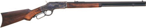 Cimarron 1873 Deluxe lever-action rifle .357/38 24-inch octagon barrel blued walnut