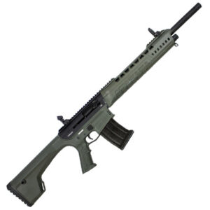 GForce Typhoon 12ga 20-inch semi-auto shotgun OD Green with black MGE Exclusive furniture