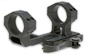 GG&G FLT Accucam scope mount with 30mm integral rings, black, Picatinny fit