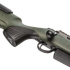 Tikka T3x Super Varmint 6.5 PRC rifle with green Roughtech synthetic stock