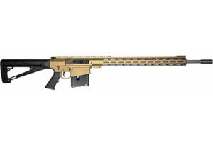 Great Lakes GL10 LA .30-06 Springfield 24" stainless barrel bronze Cerakote AR-10 style rifle