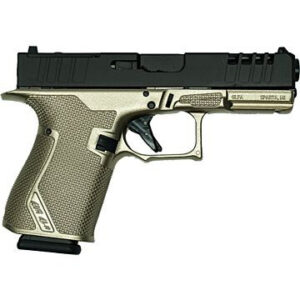 Great Lakes GL19GPLT 9mm 4-inch Galaxy Platinum frame with black slide
