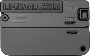 Trailblazer Lifecard LC2-CB single-shot pistol .22 WMR with .22LR conversion, 2.5 in barrel, black aluminum