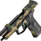Beretta 92XI Splinter Camo 9mm 4.7 inch semi-auto pistol