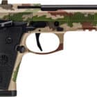 Beretta 92XI SAO 9mm Vegetato 4.7in pistol in camouflage