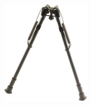 Harris H1A2 bipod 13.5-23in black steel and alloy with rubber feet