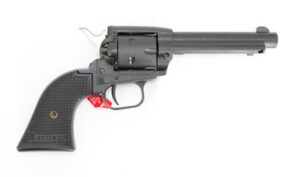 Heritage Rough Rider SRR22MBS4PG .22 LR/.22 WMR 4.75in revolver black satin