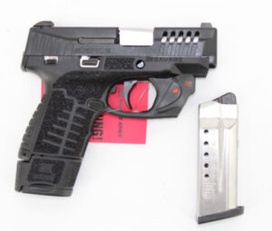 Savage Arms Stance MC9MS 9mm 3.2-inch black pistol with integrated laser