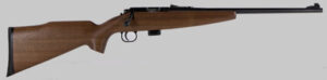 Davey Crickett KSA20411 Model 722 .22 LR bolt-action rifle with walnut stock and blued barrel