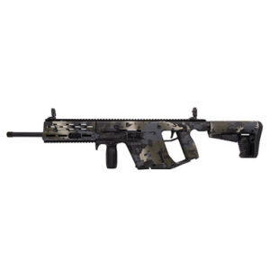 Kriss Vector CRB-E G2 .22LR 16in camo black semi-auto rifle side view