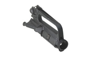 LUTH-AR A2 assembled upper receiver with carry handle and rear sight in black