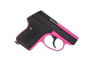 LW Seecamp LWS32PSHERB .32 ACP 2-inch Pink Sherbet pistol front view
