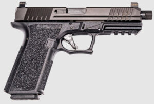 Polymer80 P80-PFS9-CMP-TFNS-BLK completed full-size 9mm pistol with 5-inch threaded barrel in black