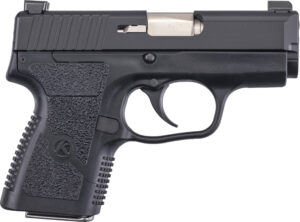 Kahr PM90G94N PM9 9mm pistol side view black polymer frame matte stainless slide