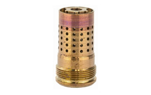 Q LLC Cherry Bomb muzzle brake 1/2-28 copper finish front view