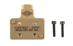 Reptilia AUS Offset Mount for Leupold Delta Point Pro in Flat Dark Earth, reversible 4-point mounting