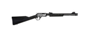 Rossi Gallery 22 RP22181SY-EN11 18-inch .22LR pump-action rifle black synthetic US flag receiver