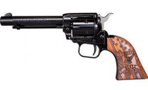 Heritage Rough Rider RR22B6WRN14 .22LR 6.5 inch blued revolver with wood grips