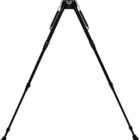 Harris S-25CM-LOK M-LOK bipod, 13.5-27 inch adjustable, black, rubber feet