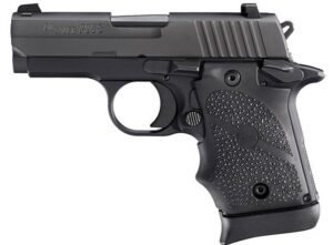 Sig Sauer P938 9mm MA-compliant 3-inch barrel Nitron slide Hogue rubber grip