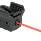 LaserMax Spartan SPS-R rail-mounted red laser sight in black with ambidextrous touch pads