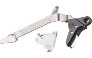Timney Alpha Competition trigger for Glock Gen 5 large frame silver