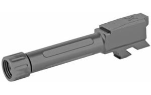 True Precision threaded DLC barrel for Glock 43/43X, 9mm, black