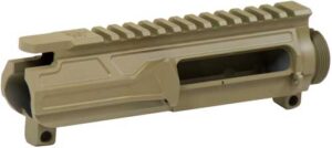 Odin Works billet AR-15 upper receiver FDE slick side no forward assist with dust cover