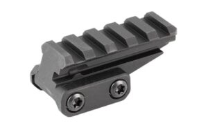 Unity Tactical FAST Accessory Riser black Picatinny mount side view