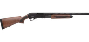 Rock Island Armory YPA12H22-WD 12ga youth pump shotgun 22in barrel black finish walnut stock