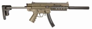 ATI GSG-16 Carbine .22LR 16.25in Olive Drab Green collapsible stock faux suppressor