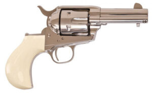 Cimarron Doc Holliday Thunderer revolver .45 Long Colt 3.5-inch stainless with ivory grips