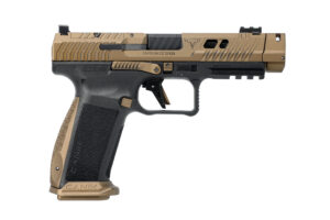 Canik TTI Combat HG7864N 9mm 4.6in fluted/ported barrel bronze slide black polymer frame