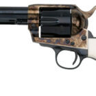 E.M.F. Deluxe Californian .45 Long Colt 4.75in blued revolver with ultra ivory grips