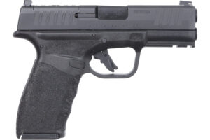 Springfield Hellcat Pro OSP 9mm 3.7in black pistol front-left view