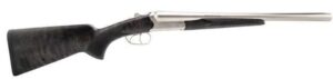 Heritage Arms Badlander 20ga nickel side-by-side shotgun 18.5in Turkish walnut stock