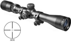 Barska Plinker-22 3-9x32mm rifle scope with 30/30 reticle and matte finish