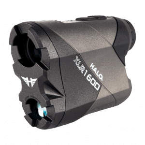 Halo XLR1600 6x rangefinder in matte black, 1600 yd max