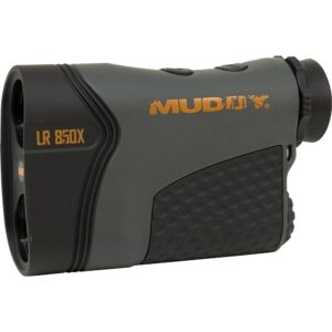 Muddy LR850X rangefinder black rubber armor 26mm 850 yd