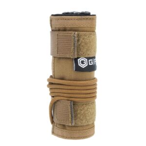 GPS Tactical Suppressor Cover 22LR 5 inch Tan 1000D nylon heat-resistant liner