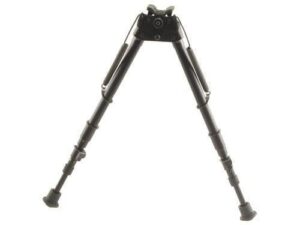 Harris Bipod 25C1A2 13.5-27 inch swivel stud black steel/alloy rubber feet