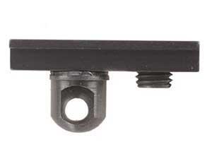 Harris NO6A American rail adapter stud black metal for 5/16 inch rails